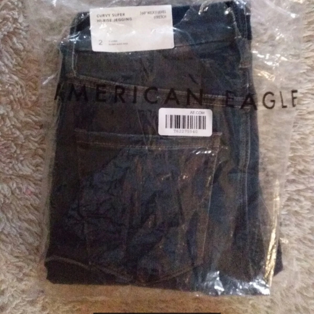 AE HighRise Curvy Jeggings 2 X-Long